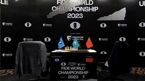 World Chess Championship: Of knights facing sideways, a game of chairs and  power-walking contenders