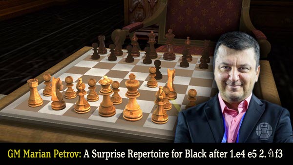 GM Petrov: Surprise Repertoire for Black after 1.e4 e5, 2.Nf3 - Video 9: 3.d4 d5
